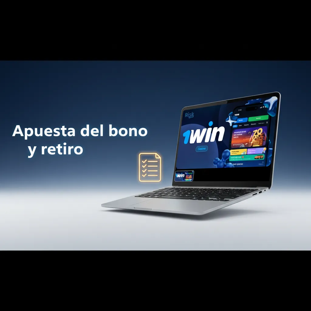 Diagrama sobre requisitos de apuesta del bono 1win: rollover x30, aportes por juego y límites de retiro