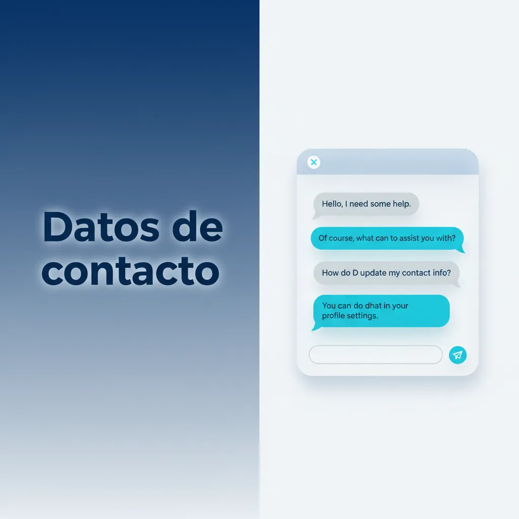 Datos de contacto: soporte 24/7 en español por web y app; chat en vivo, correo y centro de ayuda