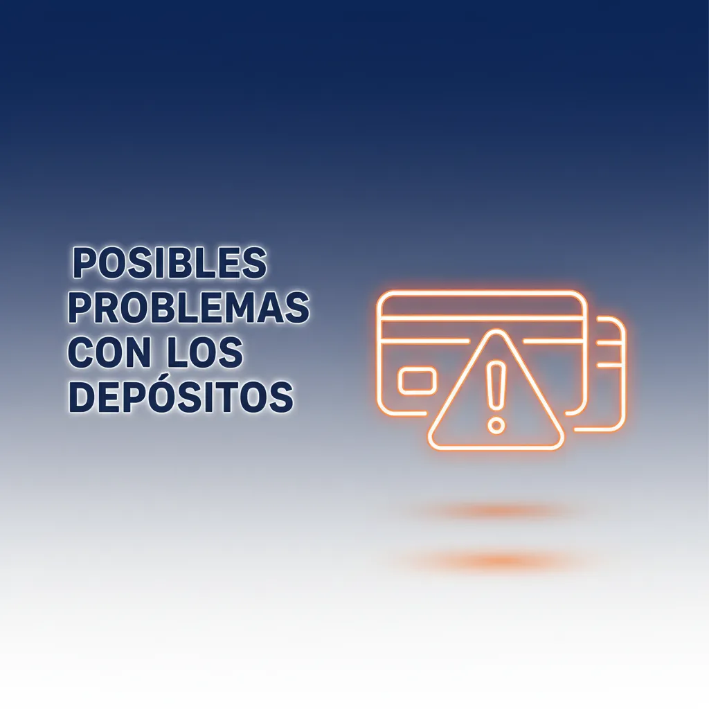 Guía: posibles problemas con depósitos y soluciones: límites, KYC, rechazo del emisor, red cripto, datos incorrectos.