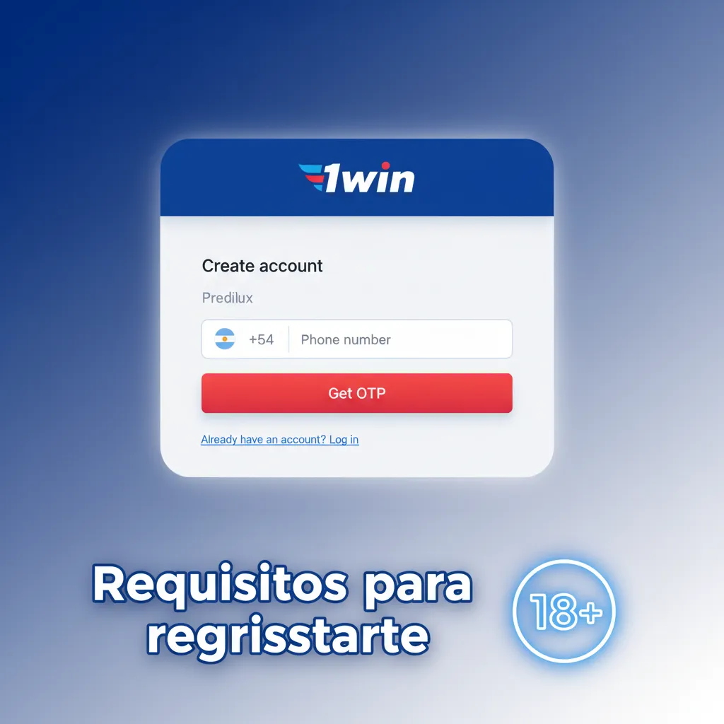 Lista de requisitos para registrarte: 18+, datos reales, verificación de identidad, una cuenta, pago a tu nombre
