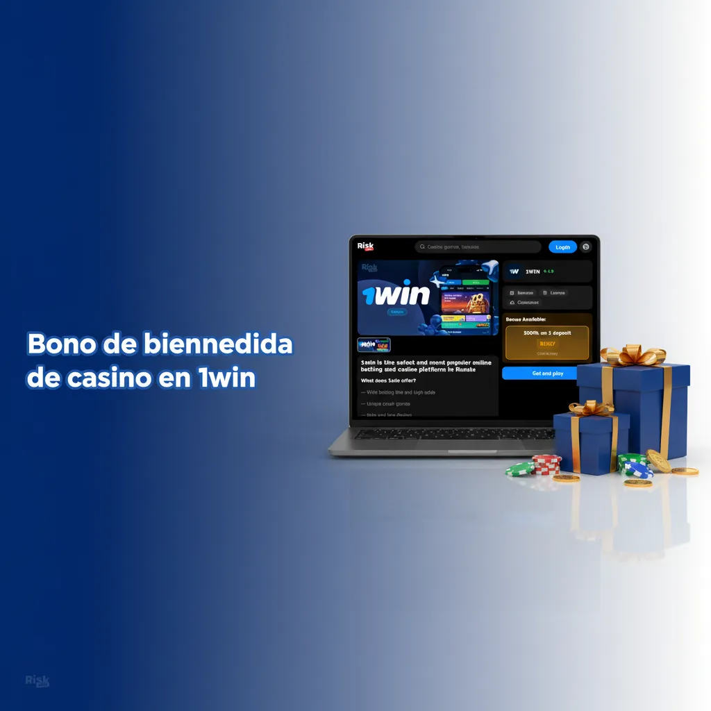 Banner de 1win: bono de bienvenida de casino +100% primer depósito hasta $520,45/€447,45 en Argentina; rollover 35x.