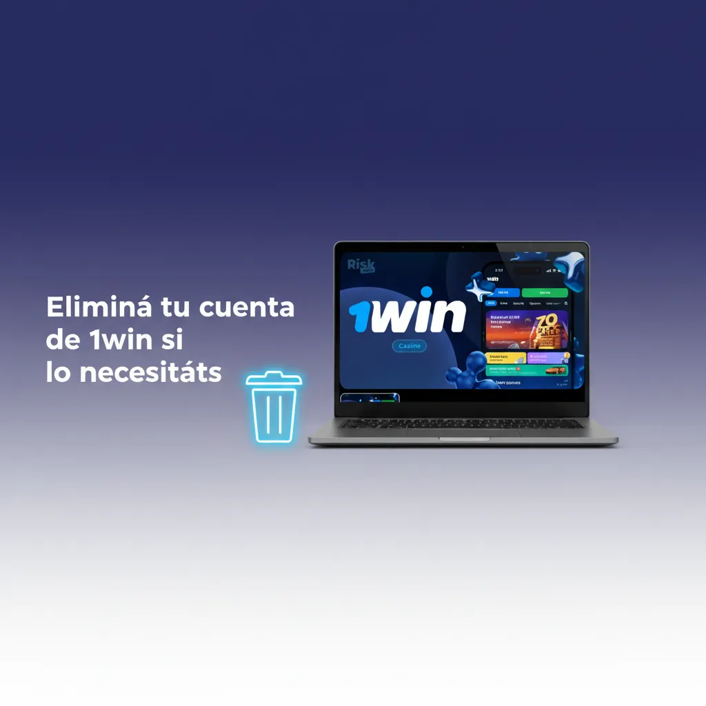 Guía para eliminar tu cuenta de 1win: retirá saldo, cancelá bonos, contactá soporte, validá identidad y guardá comprobante
