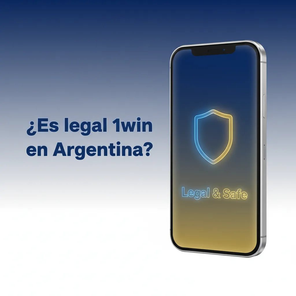 Ilustración de la legalidad de 1win en Argentina, licencia internacional, regulación provincial y juego responsable
