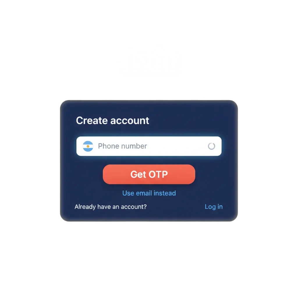 Pantallas de 1win con registro, inicio de sesión y verificación en web y app, bono 100% y soporte por chat y correo.