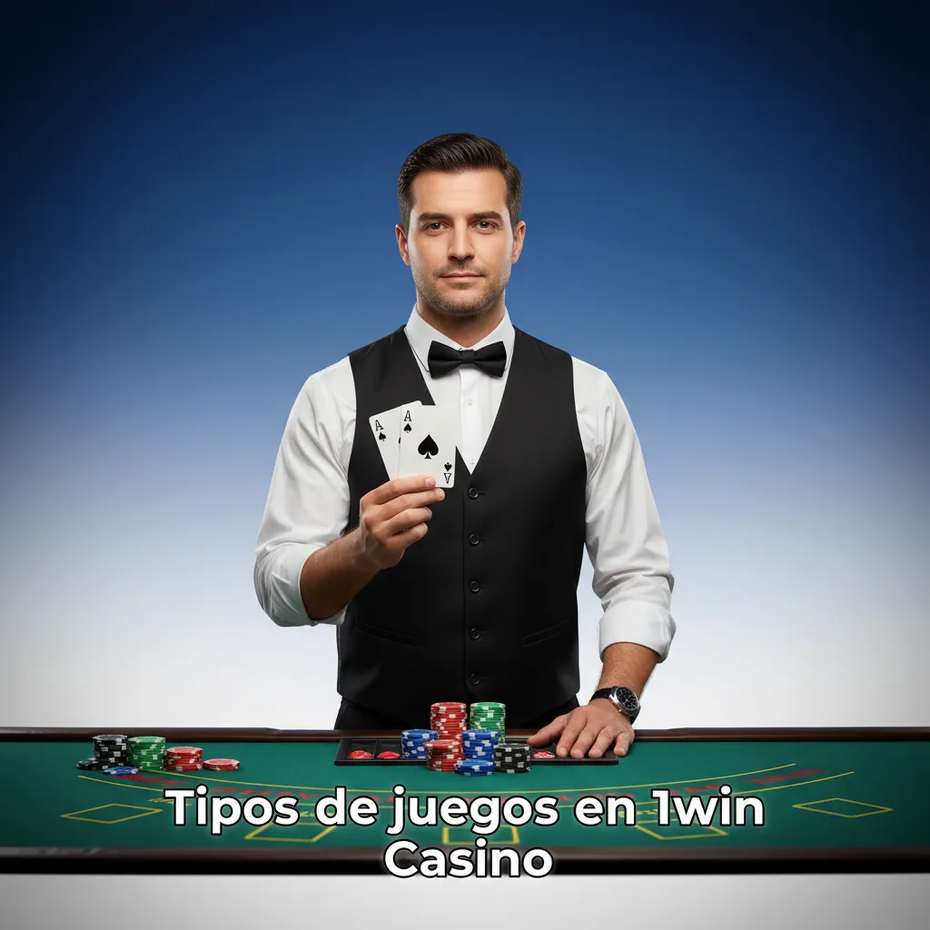 Categorías de juegos en 1win Casino: tragamonedas, crash, ruleta, blackjack, baccarat y video póker
